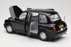 London Taxi TX1 ブラック Sun Star 1:18 1120 メタル - 画像 5/8