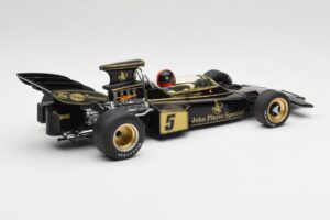 Lotus 72D #5 E. Fittipaldi John Player Special GP Spain 1972 MCG 1:18 MCG18610F メタル - 画像 3/6