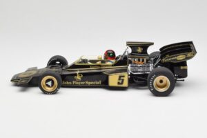 Lotus 72D #5 E. Fittipaldi John Player Special GP Spain 1972 MCG 1:18 MCG18610F メタル - 画像 5/6