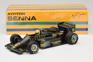 Lotus 97T Renault #12 A. Senna Team Lotus 1985 Minichamps 1:18 540851812 メタル - 画像 7/7