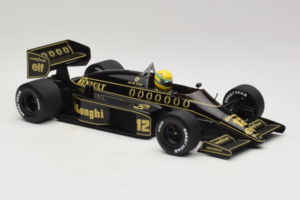 Lotus 98T Renault #12 A. Senna Team Lotus 1986 Minichamps 1:18 540861812 メタル - 画像 4/7