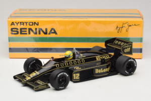 Lotus 98T Renault #12 A. Senna Team Lotus 1986 Minichamps 1:18 540861812 メタル - 画像 7/7