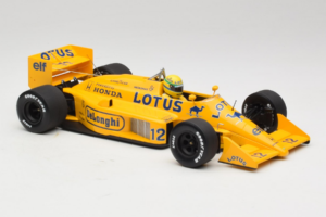 Lotus 99T Honda #12 A. Senna Team Lotus 1987 Minichamps 1:18 540871812 メタル - 画像 4/7