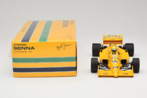 Lotus 99T Honda #12 A. Senna Team Lotus 1987 Minichamps 1:18 540871812 メタル - 画像 6/7