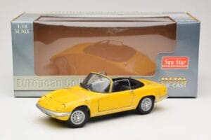 Lotus Elan S3 カブリオレ イエロー Sun Star 1:18 4052 メタル - 画像 6/6