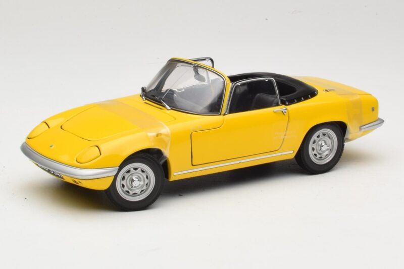 Lotus Elan S3 カブリオレ イエロー Sun Star 1:18 4052 メタル