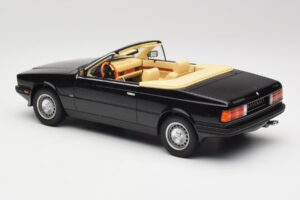 Maserati BiTurbo Spyder ブラック Minichamps 1:18 107123531 レジン - 画像 5/6