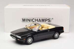 Maserati BiTurbo Spyder ブラック Minichamps 1:18 107123531 レジン - 画像 6/6