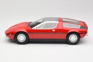 Maserati Bora レッド & シルバー Minichamps 1:18 107123721 レジン - 画像 3/6