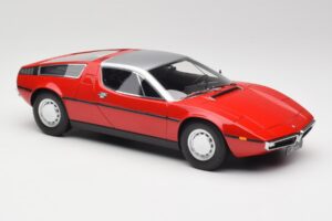 Maserati Bora レッド & シルバー Minichamps 1:18 107123721 レジン - 画像 4/6
