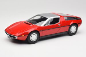 Maserati Bora レッド & シルバー Minichamps 1:18 107123721 レジン