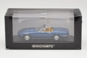 Maserati Ghibli Spyder ブルー Minichamps 1:43 400123330 メタル - 画像 4/4