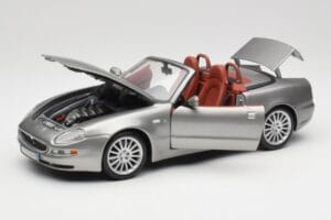 Maserati 4200 GT Spyder グレー Bburago 1:18 18-12019 メタル - 画像 2/8