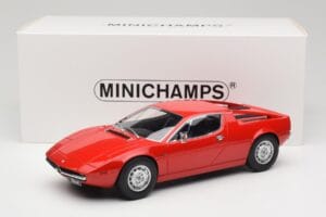 Maserati Merak レッド Minichamps 1:18 107123761 レジン - 画像 6/6