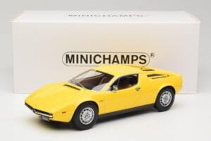 Maserati Merak イエロー Minichamps 1:18 107123760 レジン - 画像 6/6