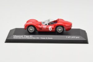 Maserati Tipo 61 #6 R. Penske SCCA National Race Meadowdale 1961 Minichamps 1:43 400611206 メタル