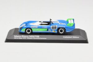 Matra Simca MS670B #7 H. Pescarolo / G. Larrousse 24 Hours of Le Mans Winner 1973 Minichamps 1:43 430731111 メタル