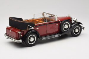 Maybach DS8 Zeppelin レッド Anson 1:18 30413 メタル - 画像 3/8