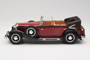Maybach DS8 Zeppelin レッド Anson 1:18 30413 メタル - 画像 4/8