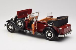 Maybach DS8 Zeppelin レッド Anson 1:18 30413 メタル - 画像 5/8
