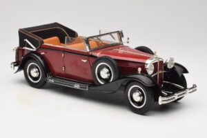 Maybach DS8 Zeppelin レッド Anson 1:18 30413 メタル - 画像 6/8