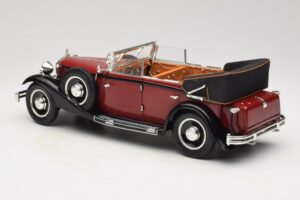 Maybach DS8 Zeppelin レッド Anson 1:18 30413 メタル - 画像 7/8