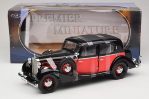 Maybach SW35 Hardtop ブラック レッド Premier Miniature 1:18 PM-38208 メタル - 画像 6/6