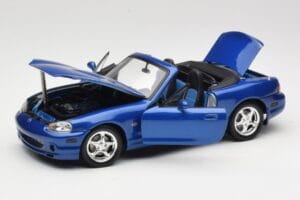 Mazda MX-5 NA 10th Anniversary Blue Metallic Gate 1:18 01071 メタル - 画像 2/8