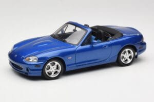 Mazda MX-5 NA 10th Anniversary Blue Metallic Gate 1:18 01071 メタル