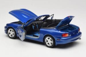 Mazda MX-5 NA 10th Anniversary Blue Metallic Gate 1:18 01071 メタル - 画像 5/8