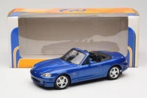Mazda MX-5 NA 10th Anniversary Blue Metallic Gate 1:18 01071 メタル - 画像 8/8