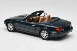 Mazda MX-5 NA Emerald Green Gate 1:18 01017 メタル - 画像 7/8