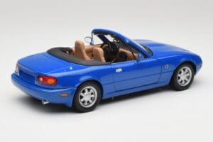 Mazda MX-5 NA トワイライトブルーマイカ Gate 1:18 1013 メタル - 画像 3/8