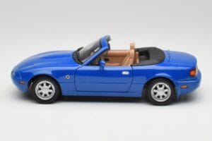 Mazda MX-5 NA トワイライトブルーマイカ Gate 1:18 1013 メタル - 画像 4/8