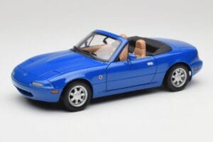 Mazda MX-5 NA トワイライトブルーマイカ Gate 1:18 1013 メタル