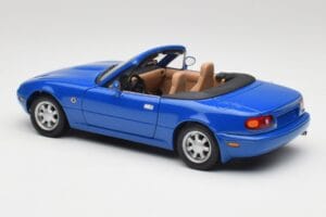 Mazda MX-5 NA トワイライトブルーマイカ Gate 1:18 1013 メタル - 画像 7/8