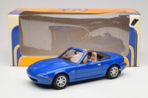 Mazda MX-5 NA トワイライトブルーマイカ Gate 1:18 1013 メタル - 画像 8/8