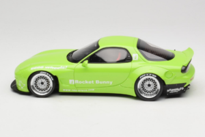 Mazda RX-7 FD Rocket Bunny Pearl Green Otto 1:18 OT1155 レジン - 画像 3/6