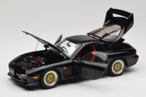 Mazda RX-7 FD Tuned Version Brilliant Black AUTOart 1:18 75968 メタル - 画像 2/8