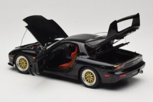 Mazda RX-7 FD Tuned Version Brilliant Black AUTOart 1:18 75968 メタル - 画像 5/8