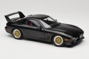 Mazda RX-7 FD Tuned Version Brilliant Black AUTOart 1:18 75968 メタル - 画像 6/8