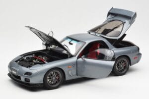 Mazda RX-7 FD Spirit R Type A グレー メタリック AUTOart 1:18 75987 メタル - 画像 2/8