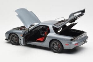Mazda RX-7 FD Spirit R Type A グレー メタリック AUTOart 1:18 75987 メタル - 画像 5/8