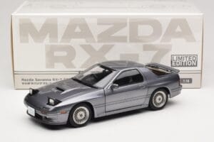 Mazda Savanna RX-7 FC3S グレー Wheelart 1:18 WA180401 メタル - 画像 10/10