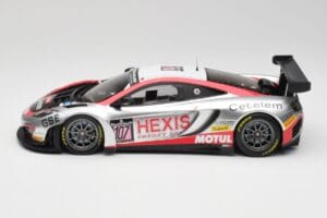 McLaren 12C GT3 Hexis Racing #107 O. Panis / F. Cazenave 24 Hours of Spa 2013 Minichamps 1:18 151131397 メタル - 画像 3/6