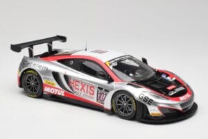 McLaren 12C GT3 Hexis Racing #107 O. Panis / F. Cazenave 24 Hours of Spa 2013 Minichamps 1:18 151131397 メタル - 画像 4/6