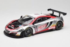 McLaren 12C GT3 Hexis Racing #107 O. Panis / F. Cazenave 24 Hours of Spa 2013 Minichamps 1:18 151131397 メタル