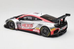 McLaren 12C GT3 Hexis Racing #107 O. Panis / F. Cazenave 24 Hours of Spa 2013 Minichamps 1:18 151131397 メタル - 画像 5/6