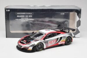 McLaren 12C GT3 Hexis Racing #107 O. Panis / F. Cazenave 24 Hours of Spa 2013 Minichamps 1:18 151131397 メタル - 画像 6/6