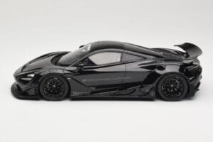 McLaren 720S LB Works ブラック GT Spirit 1:18 GT516 レジン - 画像 3/6